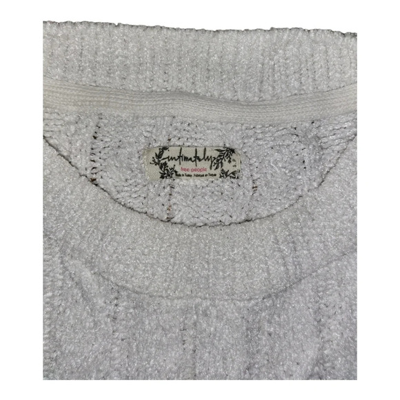 Free people oversized zig zag knit cropped vest Size S - Picture 3 of 5